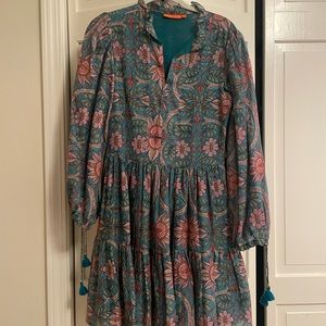 oliphant ballon sleeve mini dress xs